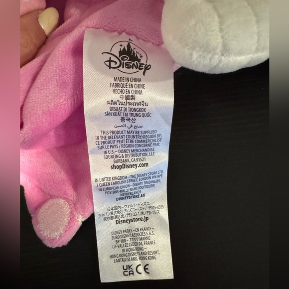 Disney Parks Minnie Mouse Babies Plush in a Blanket Pouch Removable Swaddle - Picture 5 of 6